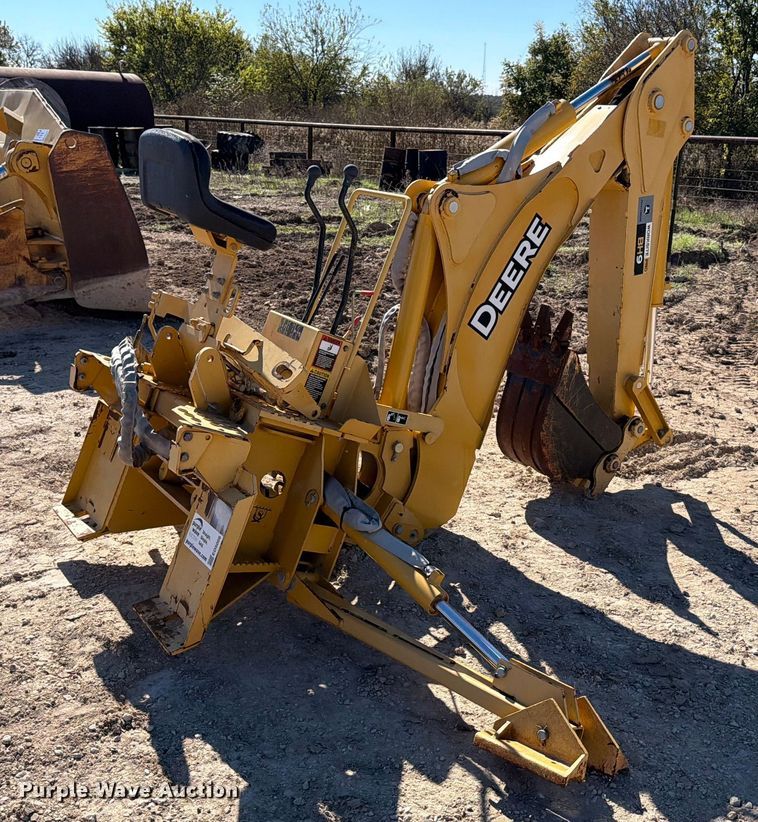 image for item ED5056 John Deere BH09 skid steer backhoe