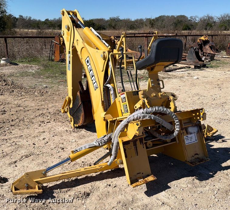 image for item ED5056 John Deere BH09 skid steer backhoe