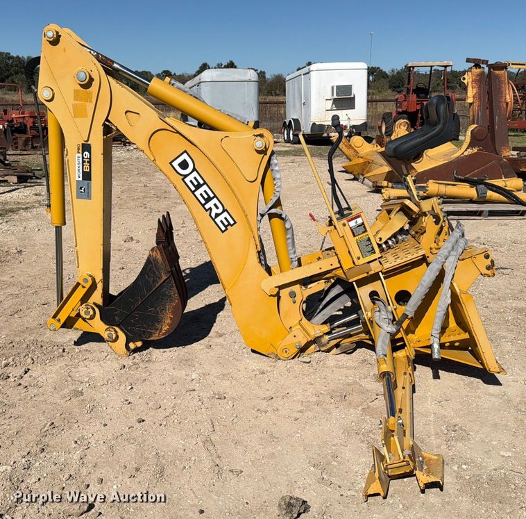 image for item ED5056 John Deere BH09 skid steer backhoe