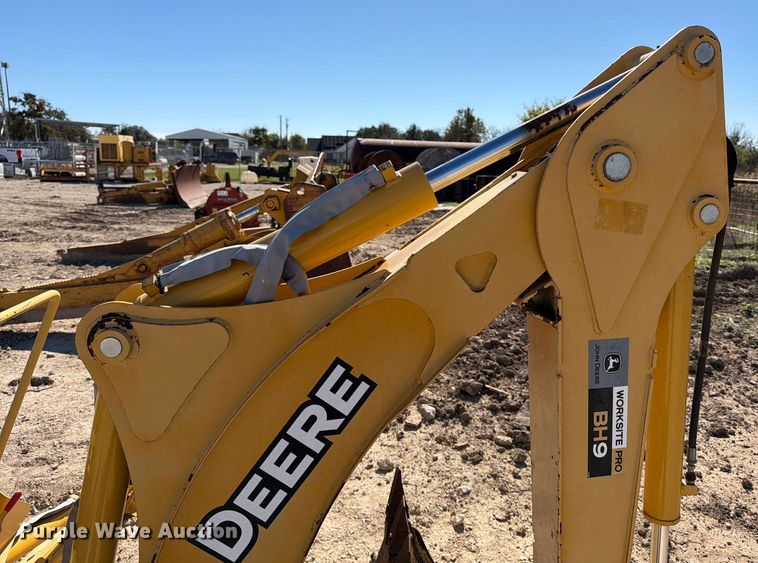 image for item ED5056 John Deere BH09 skid steer backhoe