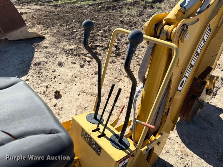 image for item ED5056 John Deere BH09 skid steer backhoe