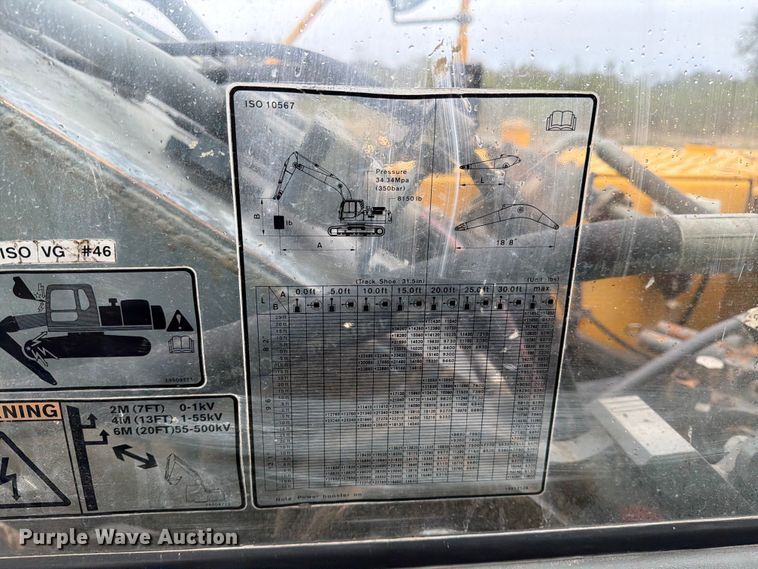 image for item ED5057 2002 Volvo EC360B LC excavator