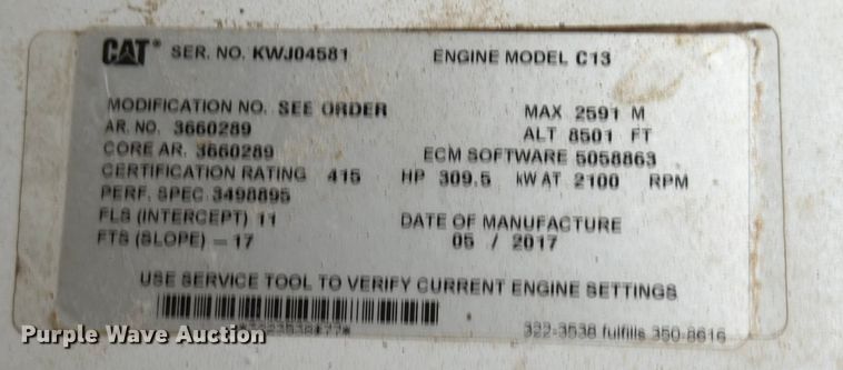 image for item ED5062 2017 Bomag RS446D soil stabilizer / reclaimer
