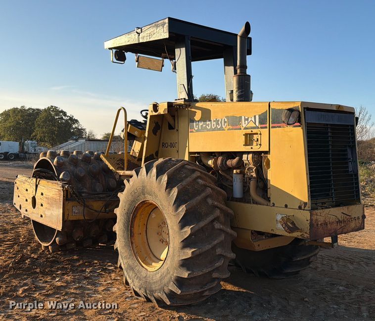 image for item ED5063 1999 Caterpillar CP-563C single drum vibratory roller