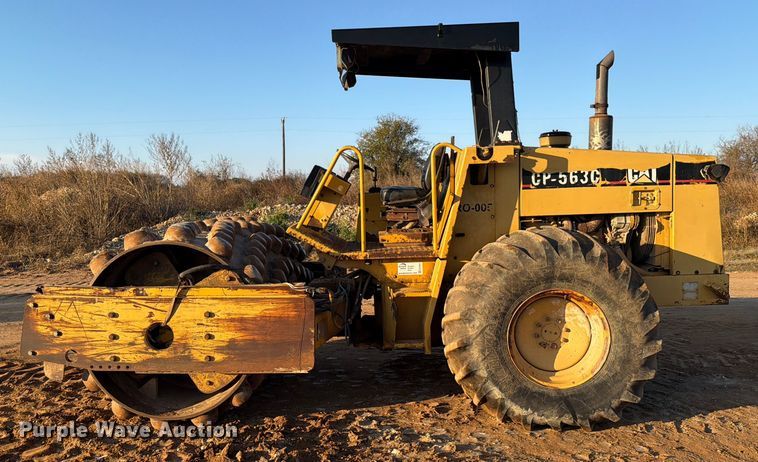 image for item ED5063 1999 Caterpillar CP-563C single drum vibratory roller