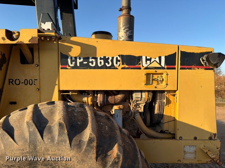 image for item ED5063 1999 Caterpillar CP-563C single drum vibratory roller