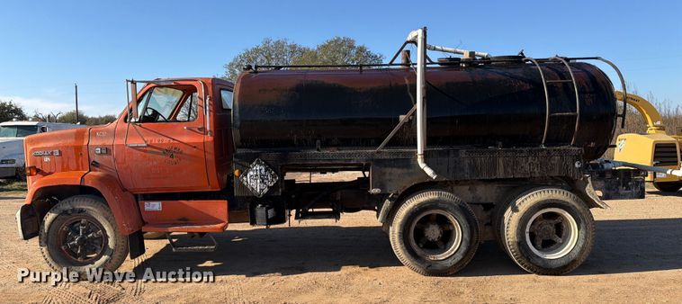 image for item ED5064 1984 Chevrolet Kodiak 70 water truck