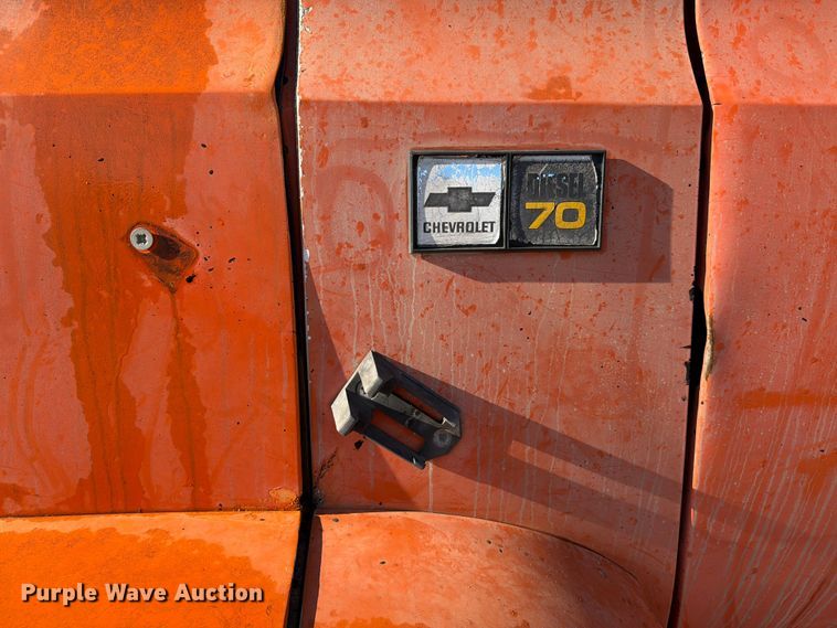 image for item ED5064 1984 Chevrolet Kodiak 70 water truck