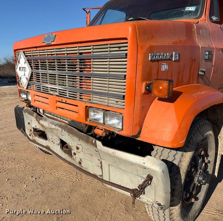 image for item ED5064 1984 Chevrolet Kodiak 70 water truck
