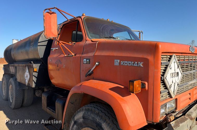 image for item ED5064 1984 Chevrolet Kodiak 70 water truck