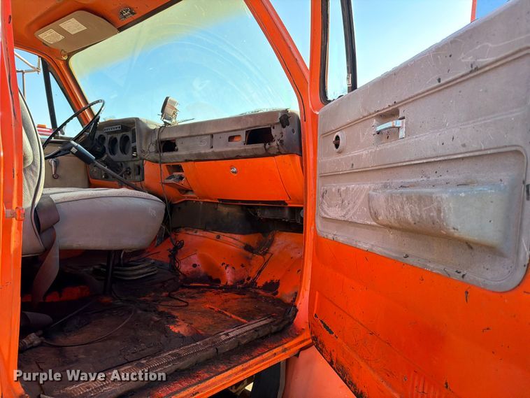 image for item ED5064 1984 Chevrolet Kodiak 70 water truck