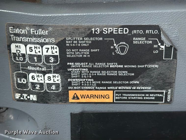 image for item ED5071 2008 Mack CHU613 dump truck