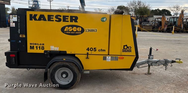 image for item ED5072 2022 Kaeser M118 air compressor