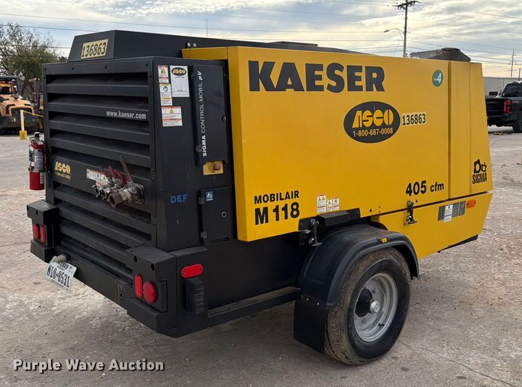 image for item ED5072 2022 Kaeser M118 air compressor