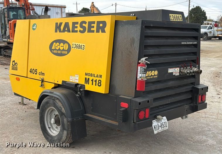 image for item ED5072 2022 Kaeser M118 air compressor