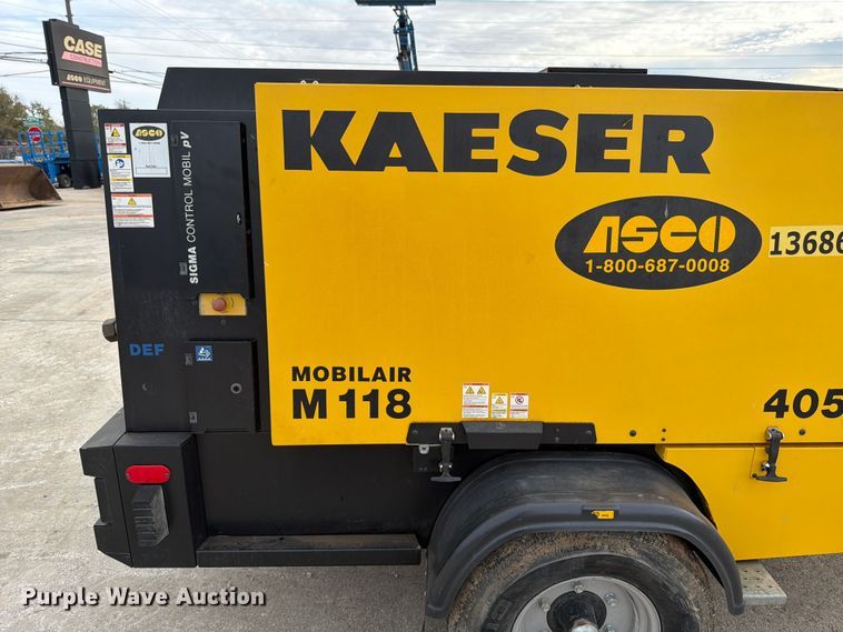 image for item ED5072 2022 Kaeser M118 air compressor