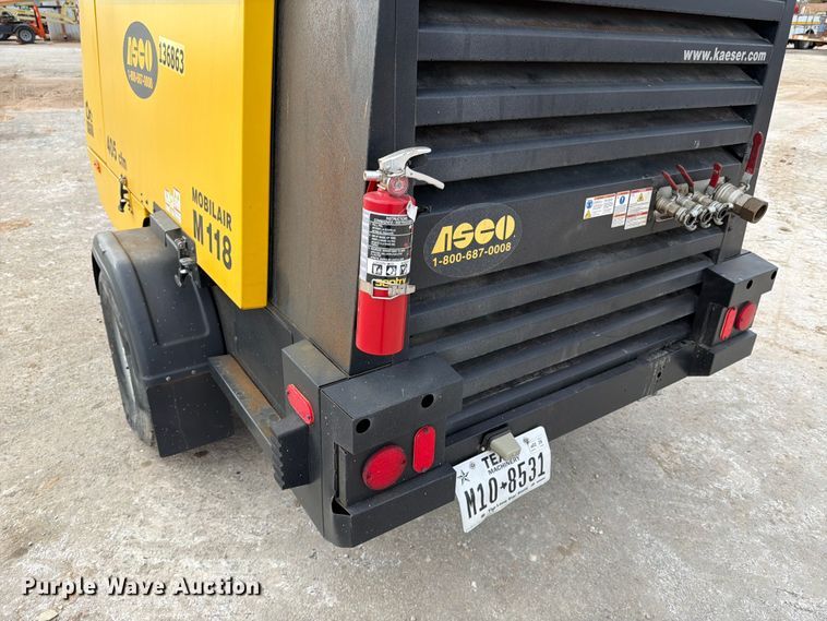 image for item ED5072 2022 Kaeser M118 air compressor