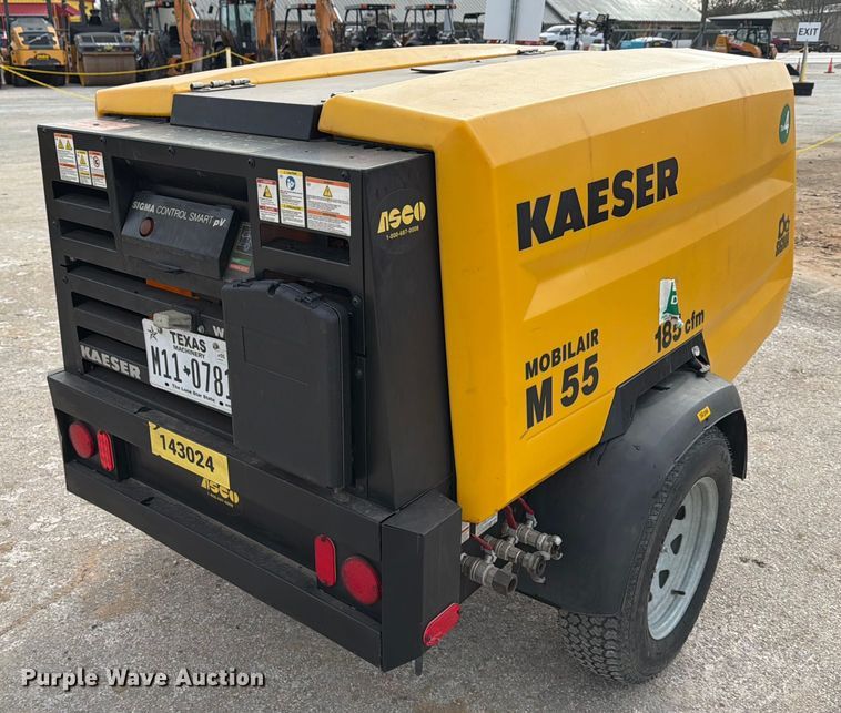 image for item ED5073 2022 Kaeser M55 air compressor