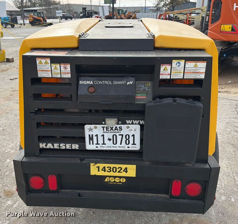 image for item ED5073 2022 Kaeser M55 air compressor