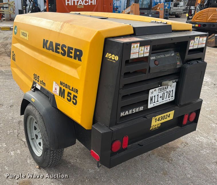 image for item ED5073 2022 Kaeser M55 air compressor