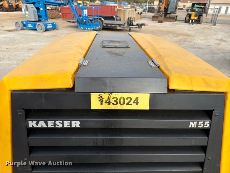 image for item ED5073 2022 Kaeser M55 air compressor