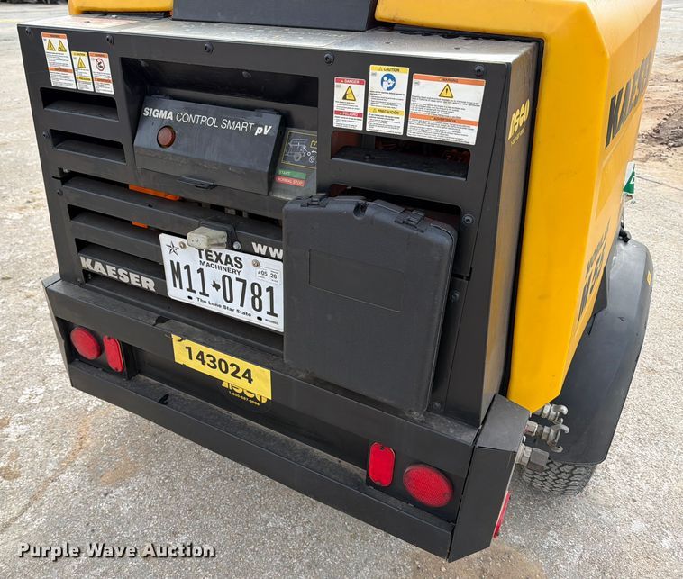 image for item ED5073 2022 Kaeser M55 air compressor