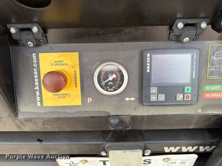 image for item ED5073 2022 Kaeser M55 air compressor