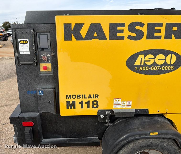 image for item ED5074 2022 Kaeser M118 air compressor