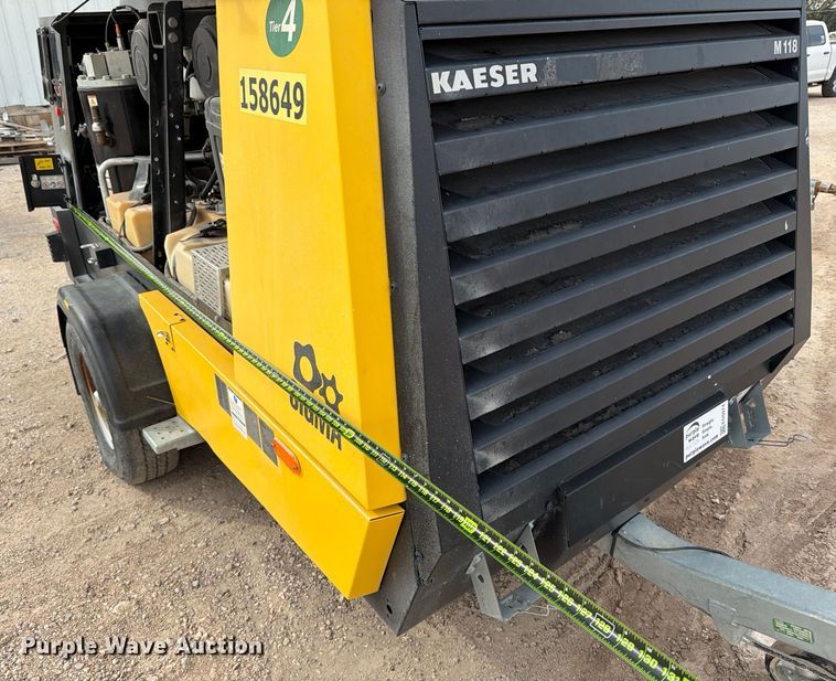image for item ED5074 2022 Kaeser M118 air compressor
