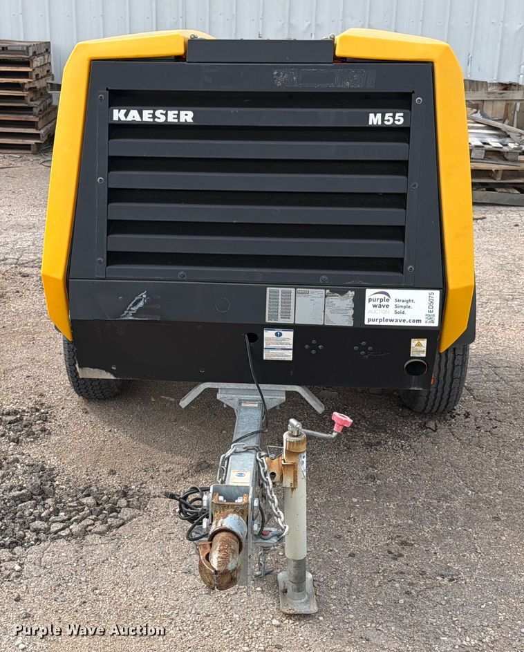 image for item ED5075 2022 Kaeser M55 air compressor