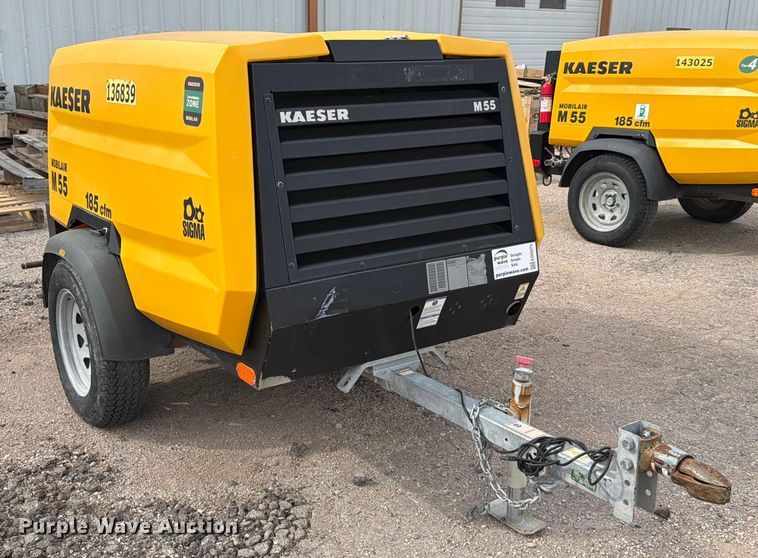 image for item ED5075 2022 Kaeser M55 air compressor