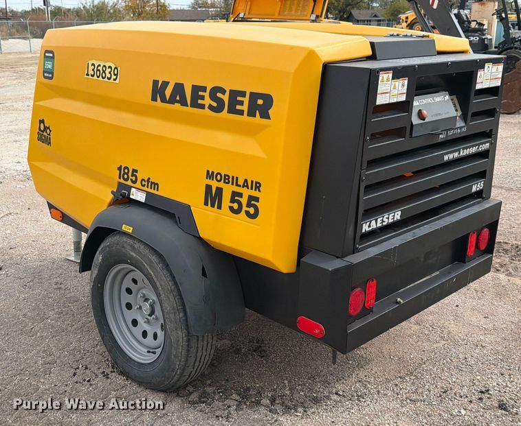 image for item ED5075 2022 Kaeser M55 air compressor
