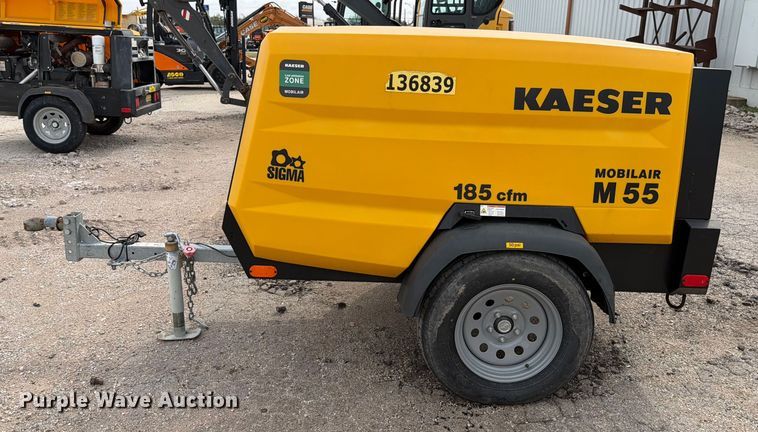 image for item ED5075 2022 Kaeser M55 air compressor