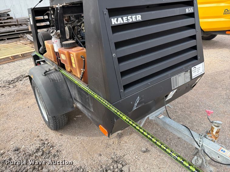 image for item ED5075 2022 Kaeser M55 air compressor