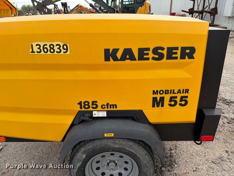 image for item ED5075 2022 Kaeser M55 air compressor
