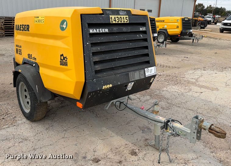 image for item ED5076 2021 Kaeser M55 air compressor