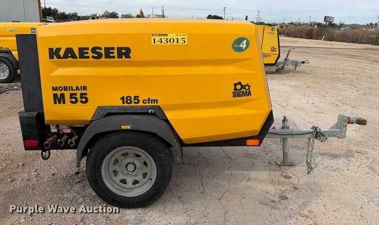image for item ED5076 2021 Kaeser M55 air compressor