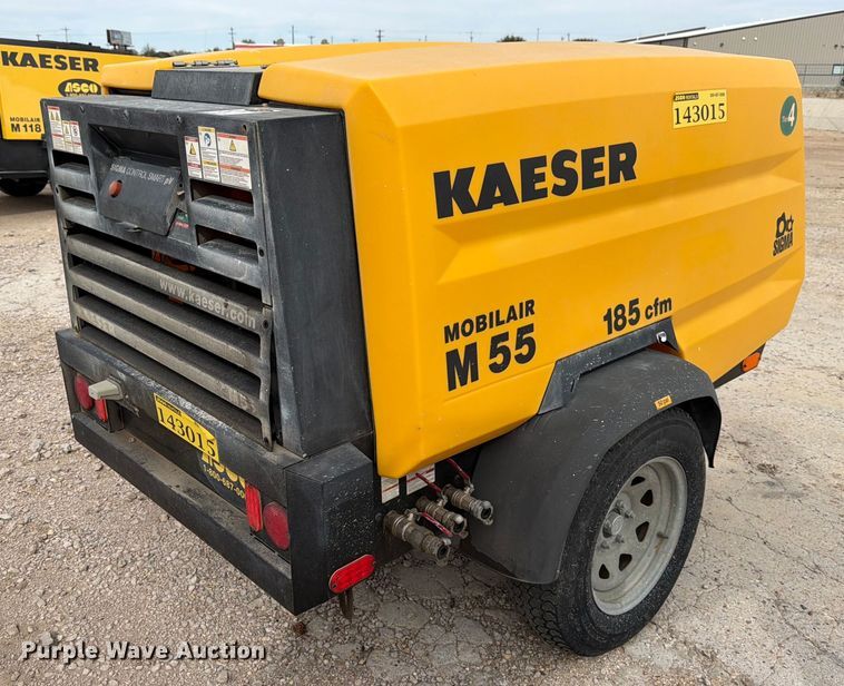 image for item ED5076 2021 Kaeser M55 air compressor