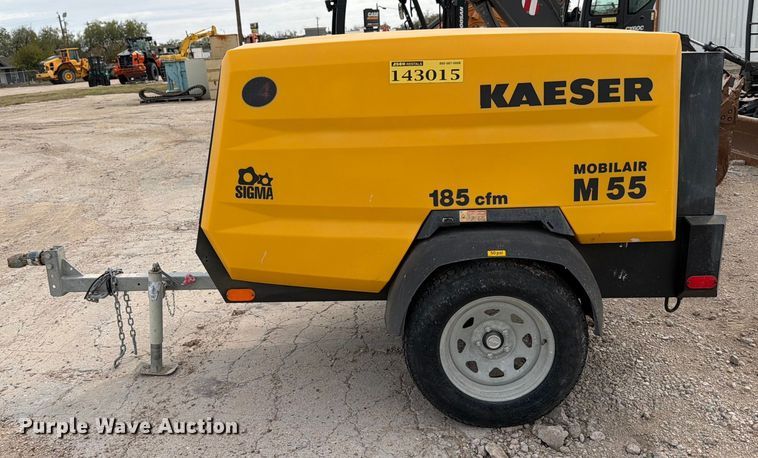 image for item ED5076 2021 Kaeser M55 air compressor