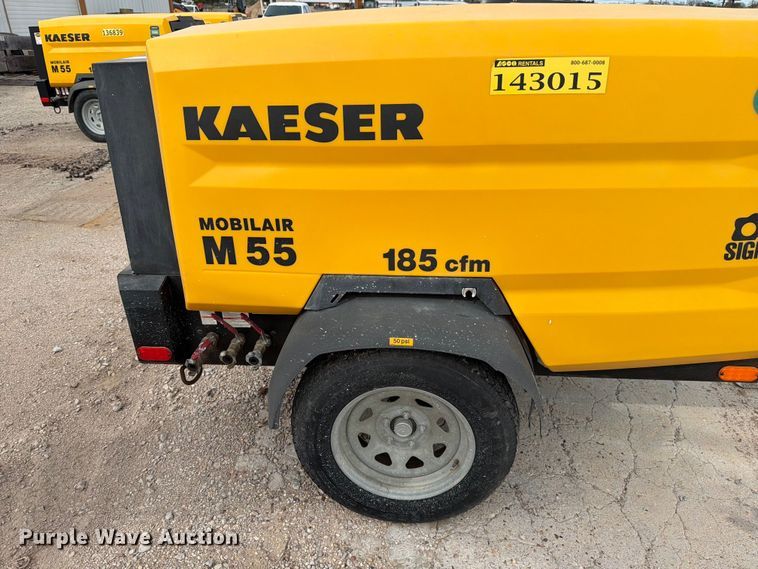 image for item ED5076 2021 Kaeser M55 air compressor