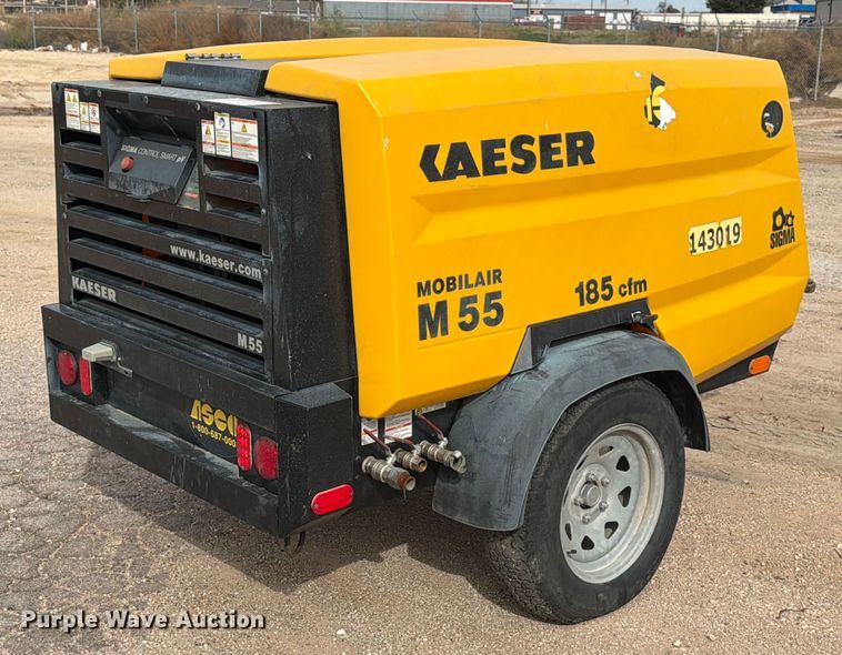 image for item ED5077 2022 Kaeser M55 air compressor