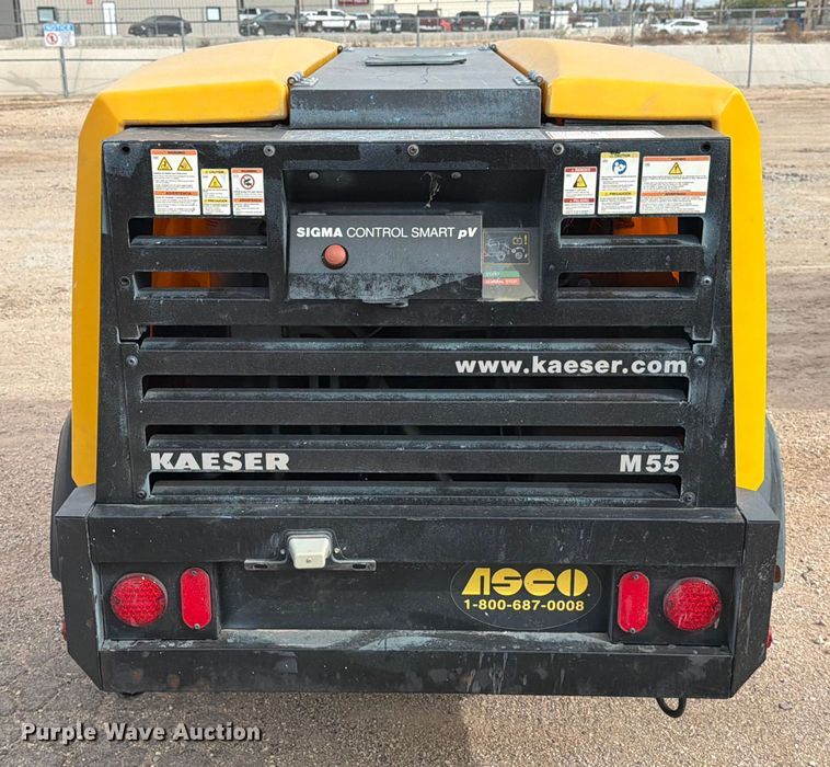 image for item ED5077 2022 Kaeser M55 air compressor