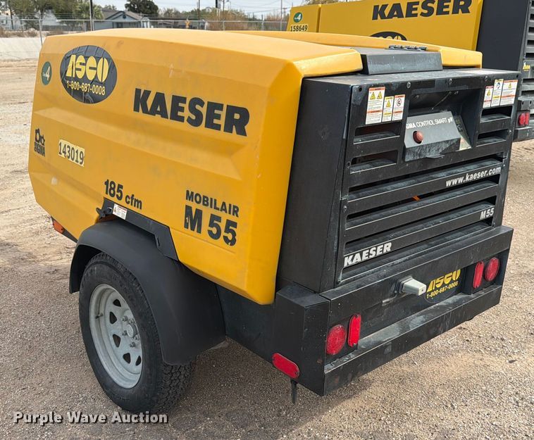 image for item ED5077 2022 Kaeser M55 air compressor