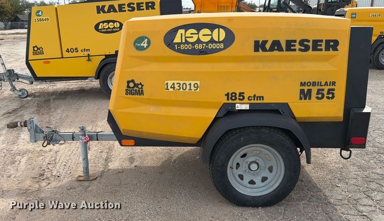 image for item ED5077 2022 Kaeser M55 air compressor
