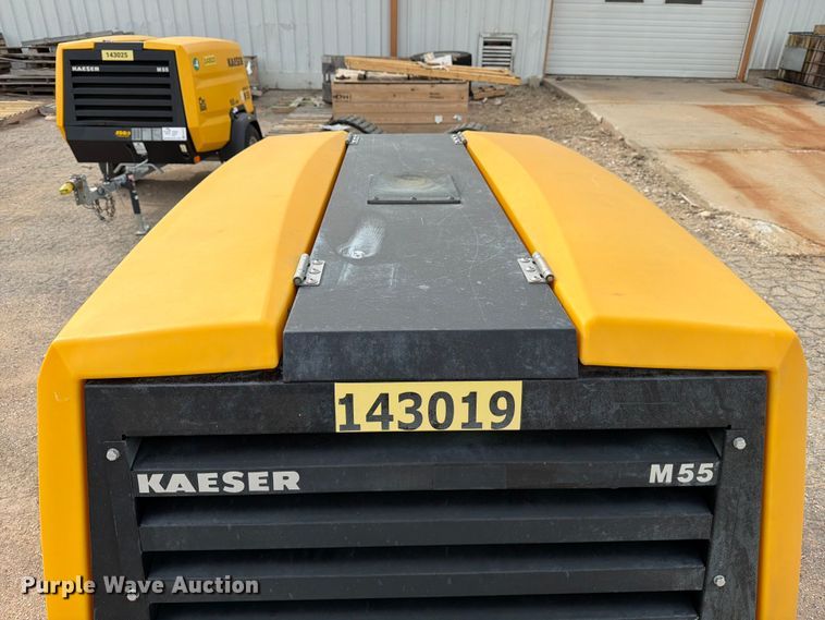 image for item ED5077 2022 Kaeser M55 air compressor