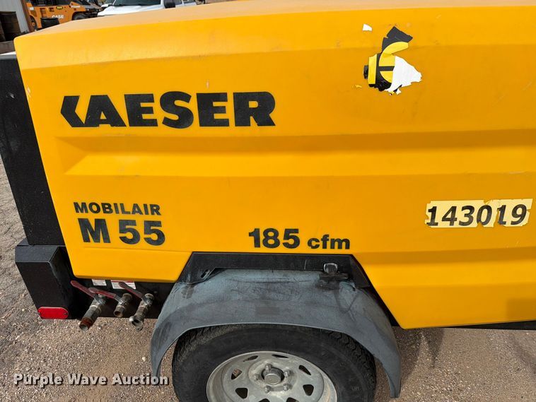 image for item ED5077 2022 Kaeser M55 air compressor