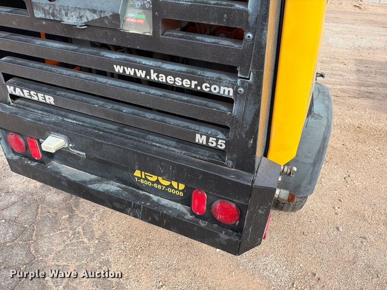 image for item ED5077 2022 Kaeser M55 air compressor