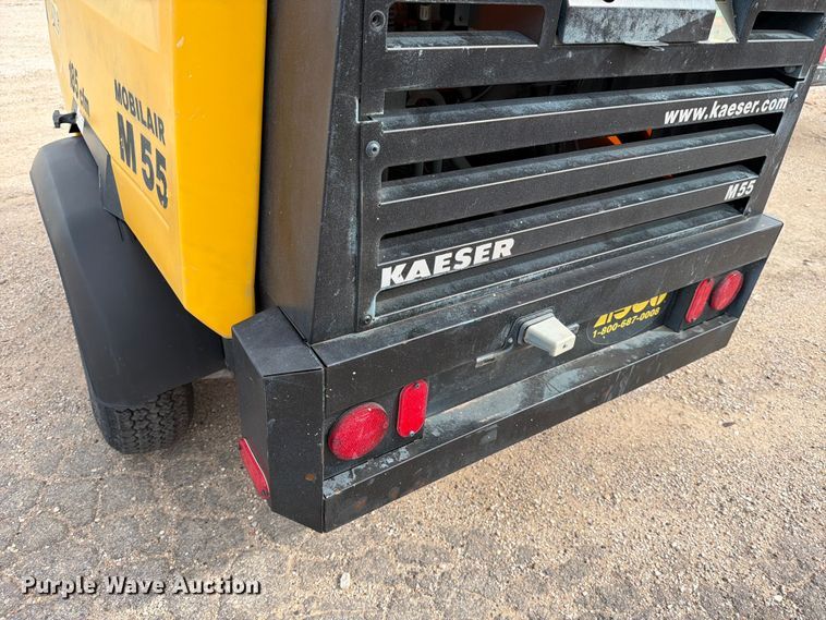 image for item ED5077 2022 Kaeser M55 air compressor
