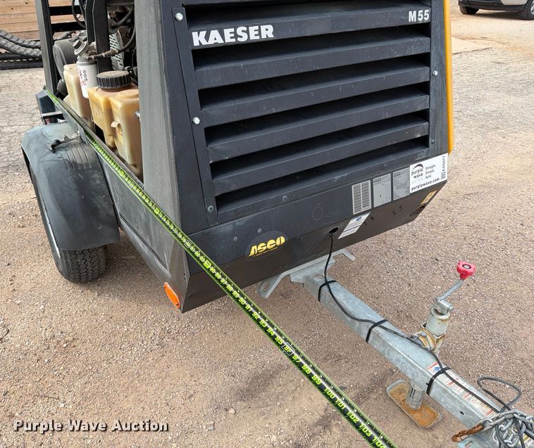 image for item ED5077 2022 Kaeser M55 air compressor