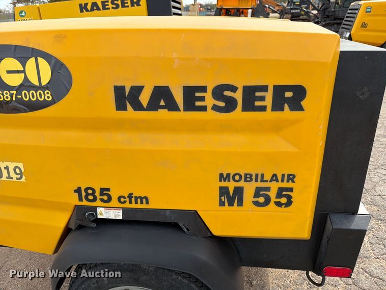 image for item ED5077 2022 Kaeser M55 air compressor